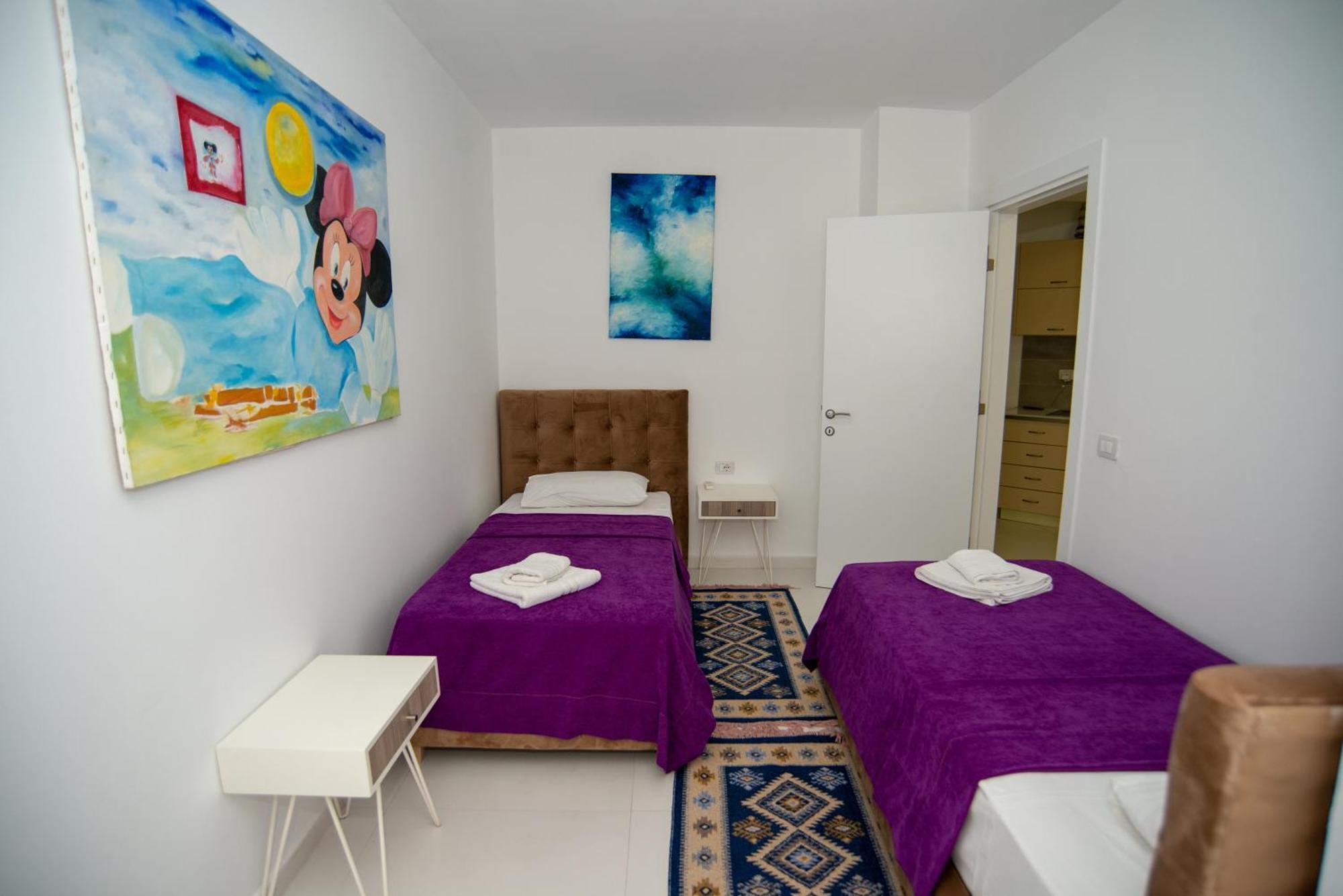Bougainville Bay Apartments Sarandë Habitación foto
